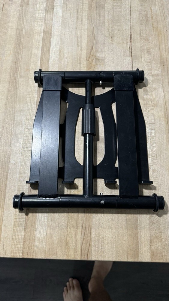 Pyle Portable Folding Laptop Stand Adjustable Angle, Folda