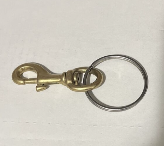 Bolt Snap with Large Ring