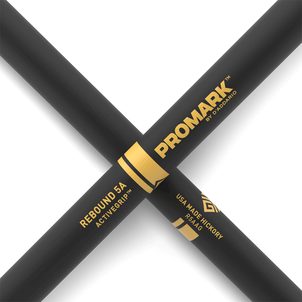 Promark Rebound 5A ActiveGrip Wood Tip