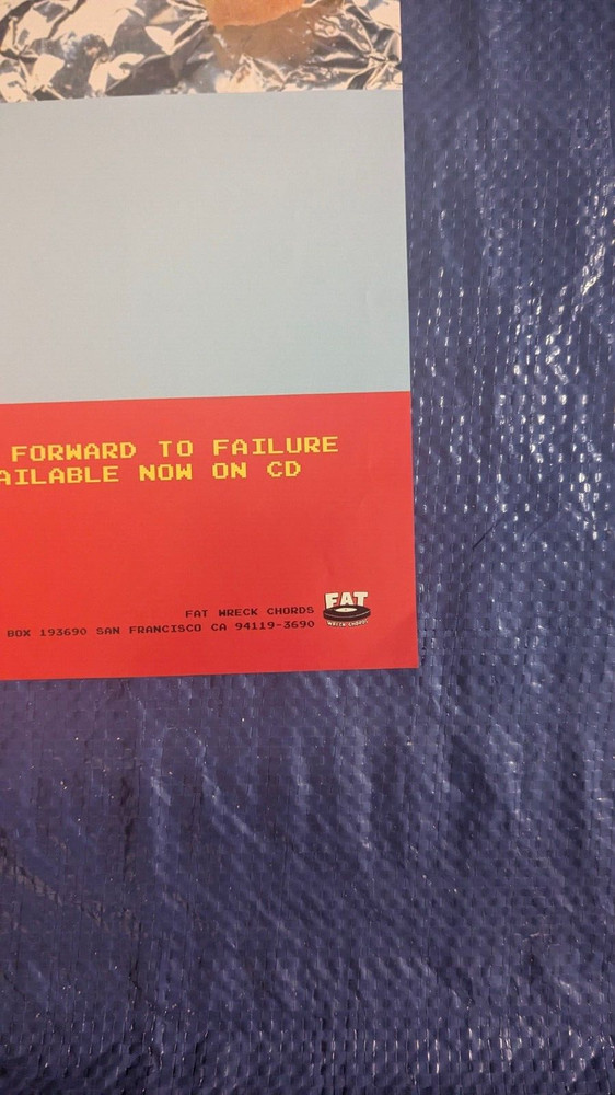 The ATARIS Look Forward to Failure Original Promo Poster
