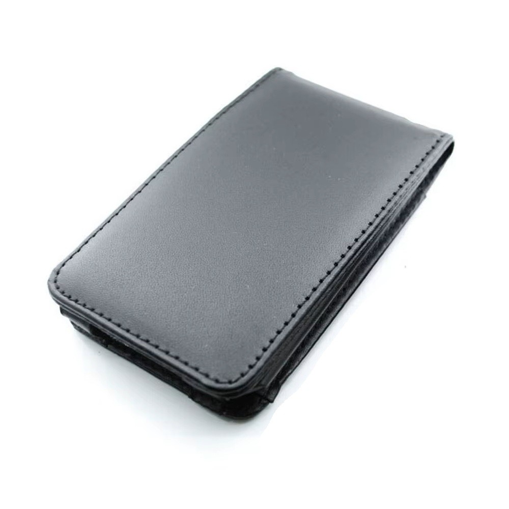 Black Folding Leather Protective Case for Apple iPod Classic 80gb/120gb/160gb