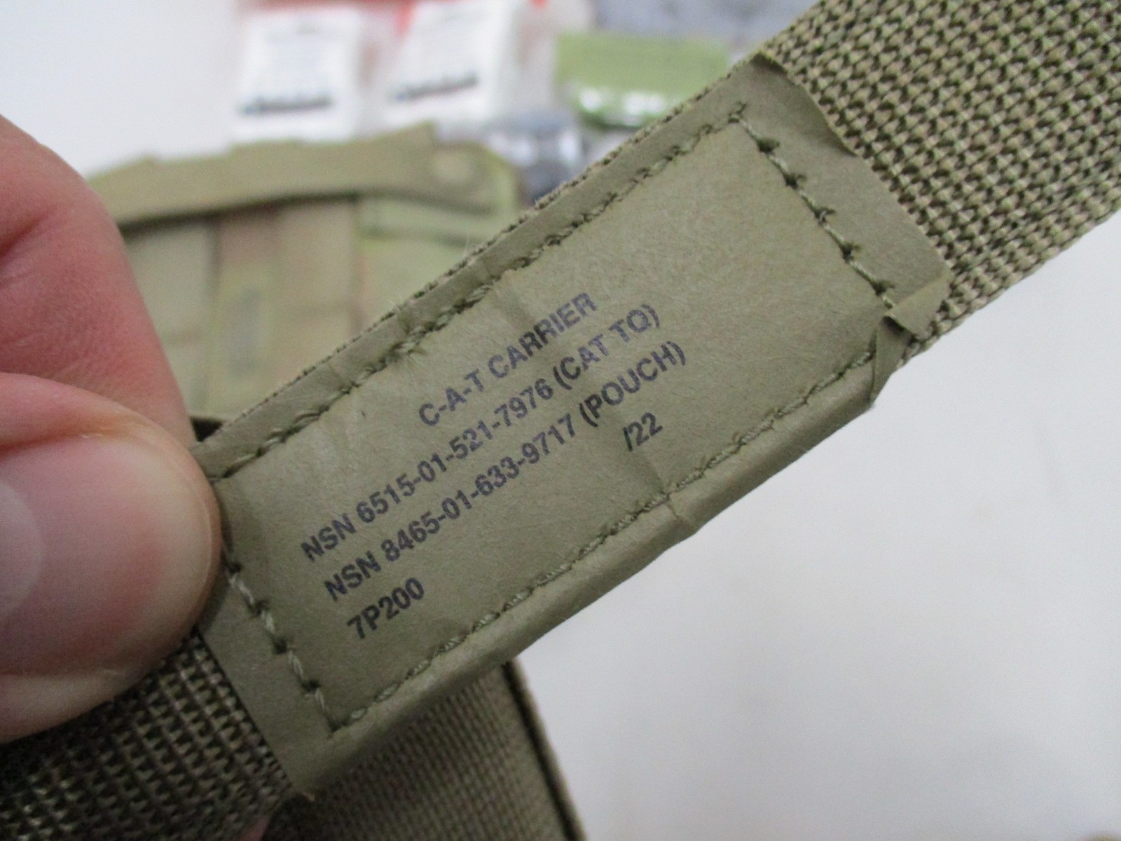 USGI IFAK GEN 7 CAT TOURNIQUET QUIKCLOT BANDAGE DRESSING IFAK FIRST AID MULTICAM