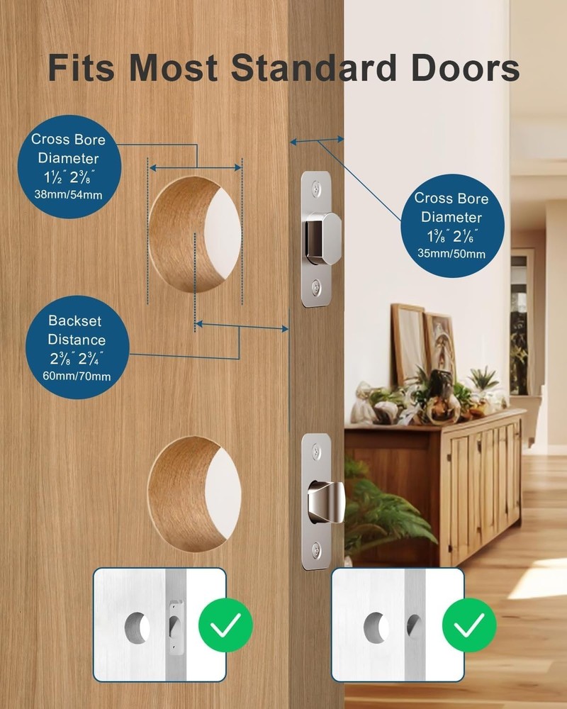 App-Controlled Keyless Entry Lock – Fingerprint Recognition, Backup Key Included