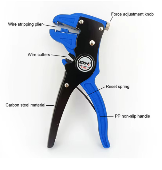Automatic Wire Stripper Cutter Adjustable Electrical Cable Wire Stripping Tool
