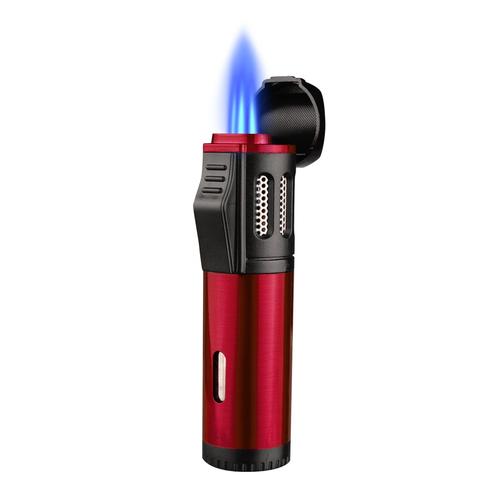 2 Pack Torch Lighter Triple 3 Jet Flame Refillable Butane Windproof Lighter