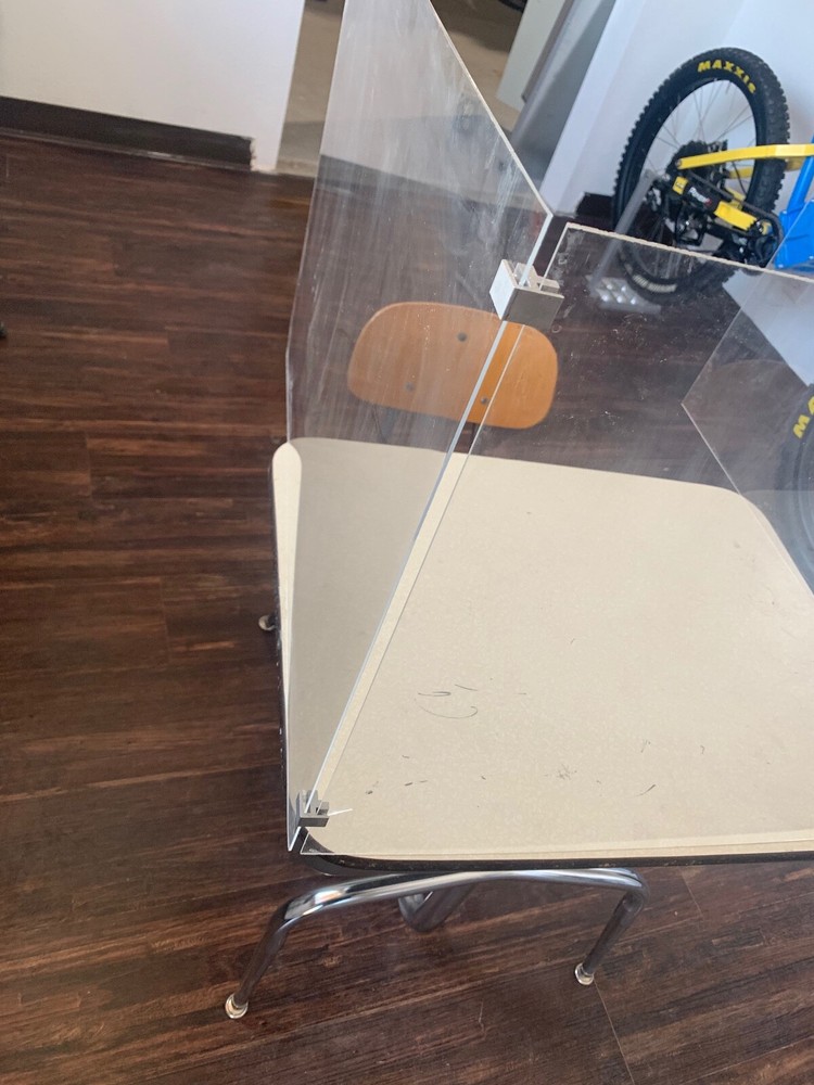 Sneeze Guard DIY Plexiglass Clamps 4 pieces