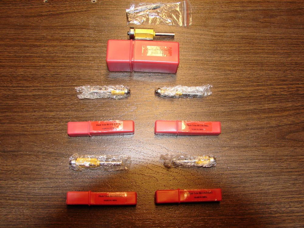 5 pc Flush Trim Bit Set