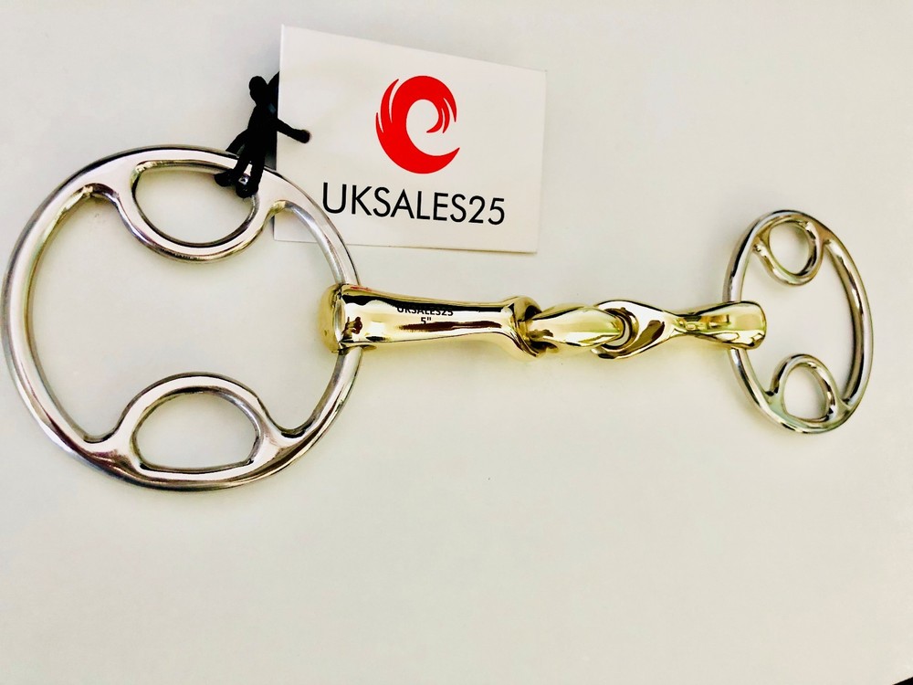 Wilkie Bevel 14MM Verbindend Angled Snaffle Bit (UKSALES25®) *SAME DAY DISPATCH*