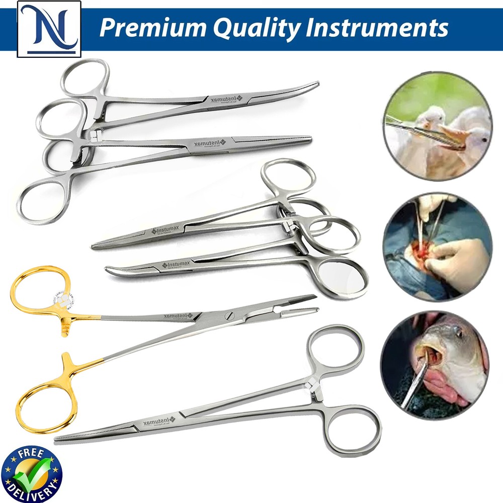 Suture Practice Needle Holder Hemostatic Forceps Fine Tissue Removal Scissors CE