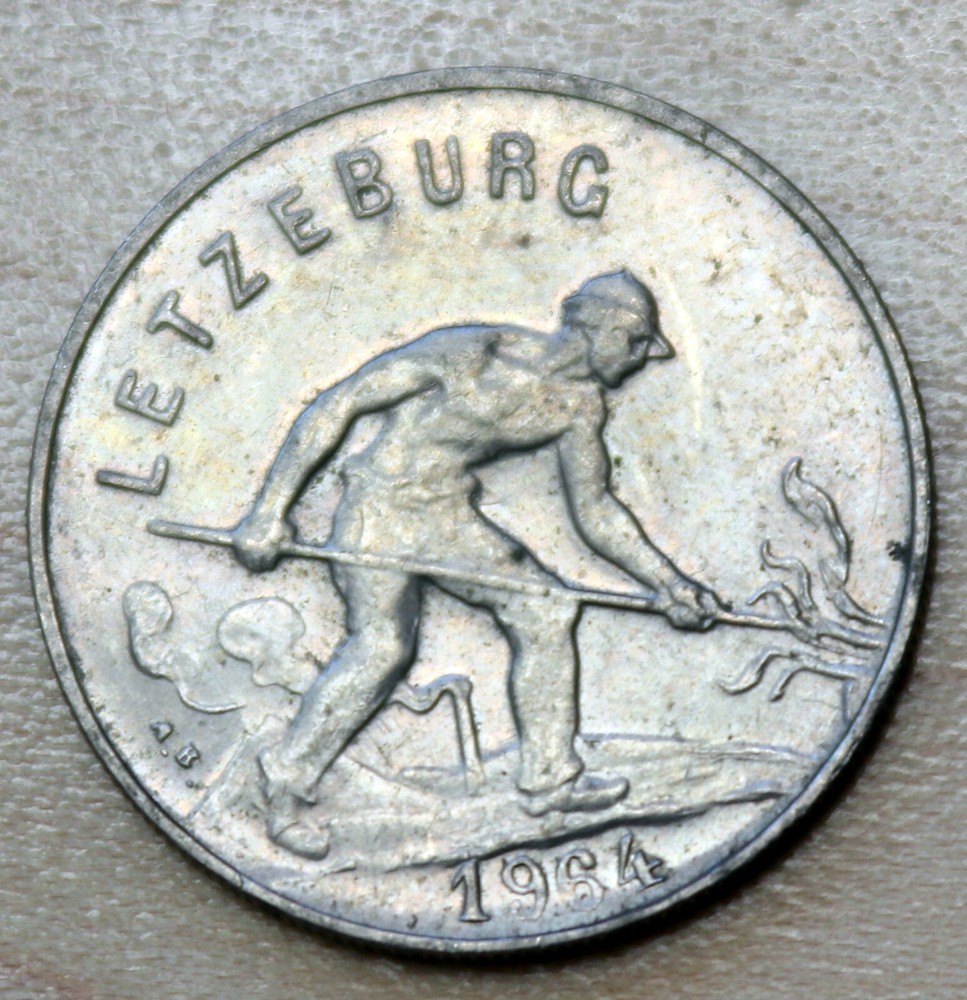 1964 Luxembourg 1 Franc