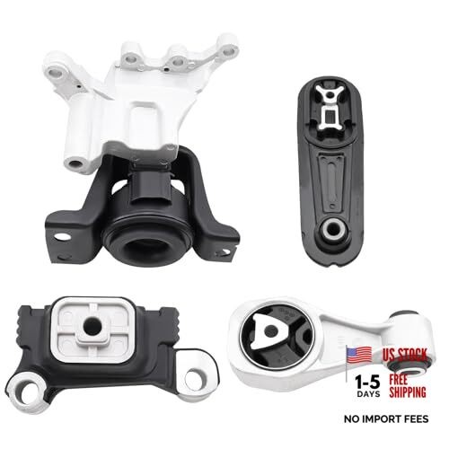 Engine Motor and Trans Mount Kit Compatible with Juke A7380 A4360 A7376 A4309
