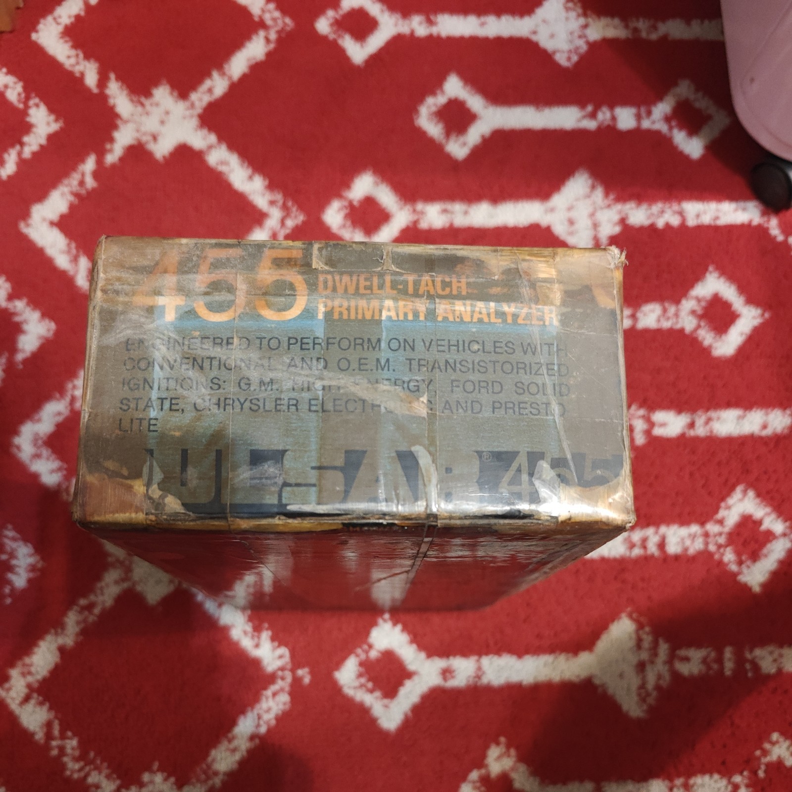 Vintage Peerless Dwell Tach Primary Analyzer Model 455 Pristine Condition