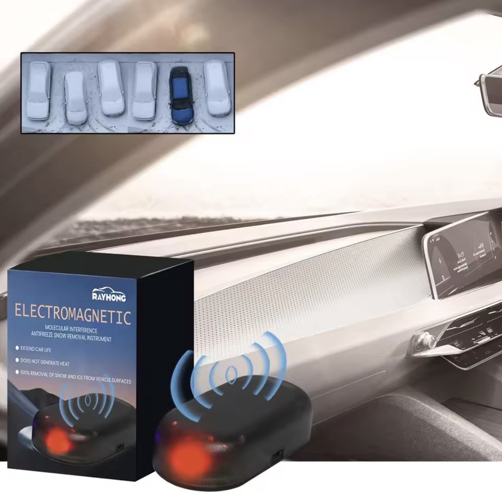 Car Electromagnetic Molecular Interference Antifreeze Snow-Removal Devices x2