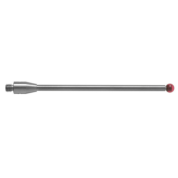 CMM Touch Probe M3 Thread Probe Stylus 3mm Ruby Ball Tips 50mm Long A-5003-0059