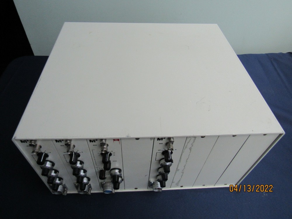 Modular Instruments MI2 M200 Mainframe with Plug-Ins MA6 Carrier amp (3) & MA2