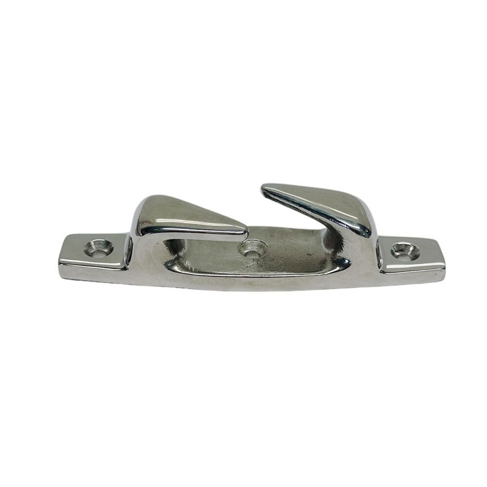 4-1/2" Stainless Steel Boat Angled Right Deck Dock Mooring Rope Cleat Chock 2 Pc