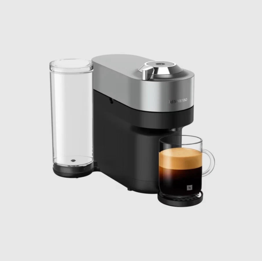 SALE! Nespresso Pixie Silver Redesign Espresso Machine, FREESHIPPING