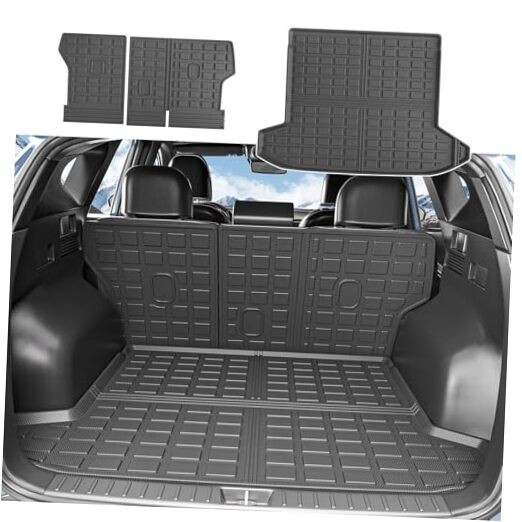 Cargo Mat Backrest Mat Compatible with 2022 Upgraded Trunk Mat+Backrest Mat