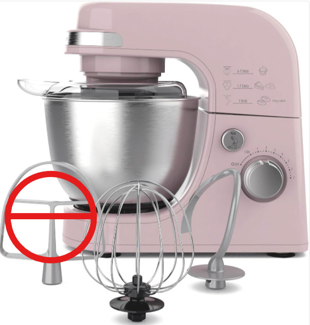 Hamilton Beach 4 Quart Stand Mixer for Kitchen, 7 Speeds