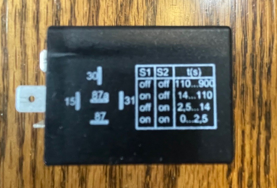 Time Delay Relay Accessory Hella 5HE 996152151