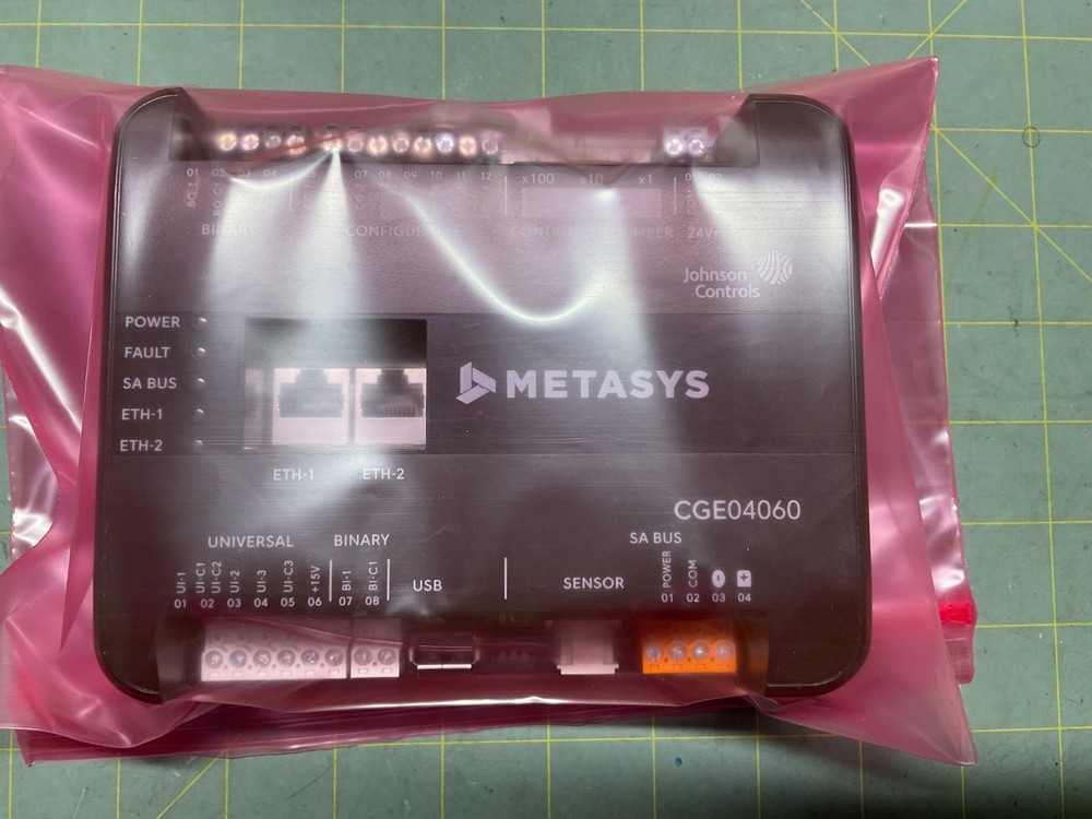 NEW JOHNSON CONTROLS METASYS M4-CGE04060-0 GENERAL PURPOSE CONTROLLER
