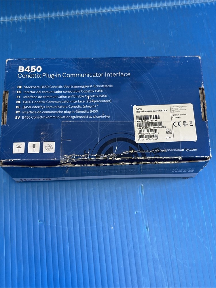 Bosch B450 Conettix Plug-Communicator Module Interface