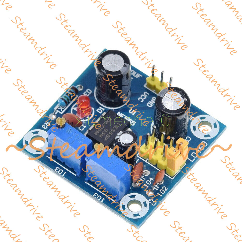 NE555 Duty Cycle and Frequency Adjustable Square Wave Module Board DIY Kit*