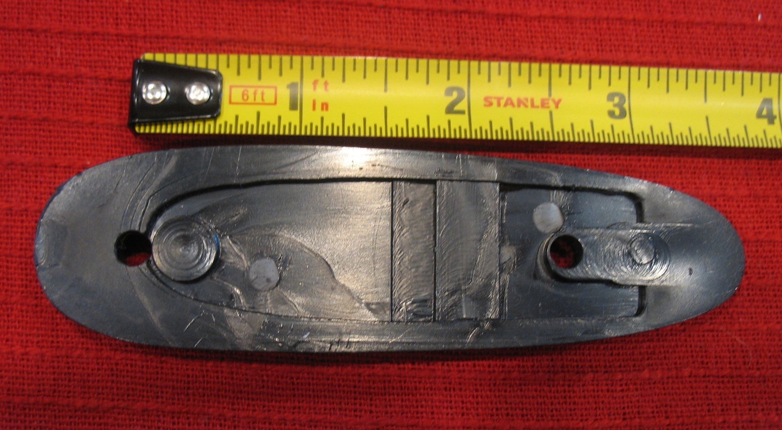 Winchester Model 1906 Logo Butt Plate - also fits Models 36 and Thumb Trigger