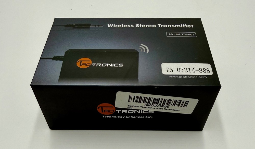 TaoTronics TT-BA01 Wireless Portable Bluetooth Stereo Transmitter