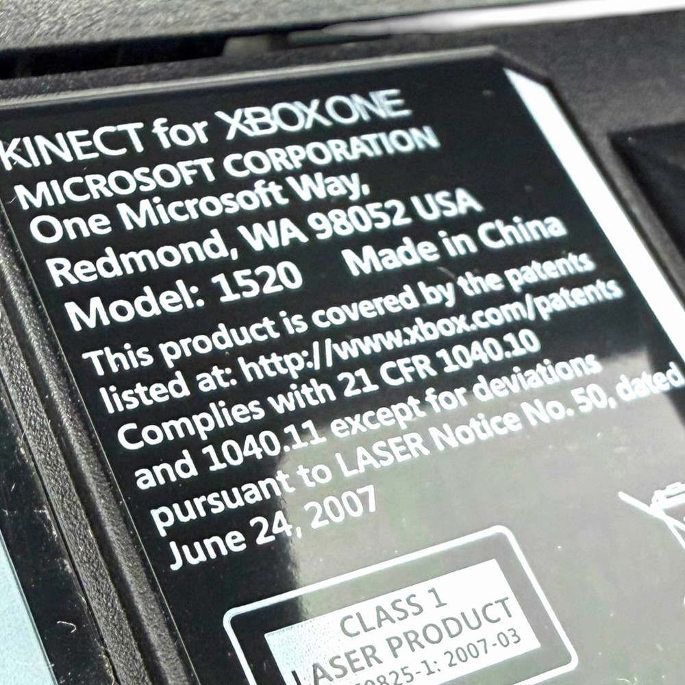 Microsoft Xbox One Kinect Sensor Bar - Black