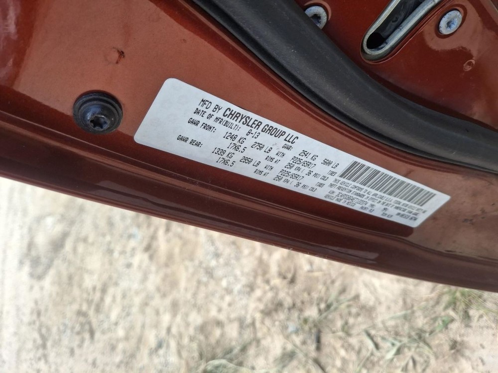 2014 Dodge Journey 8.4 Dash Screen Display OEM 594-01676 Used, No Code