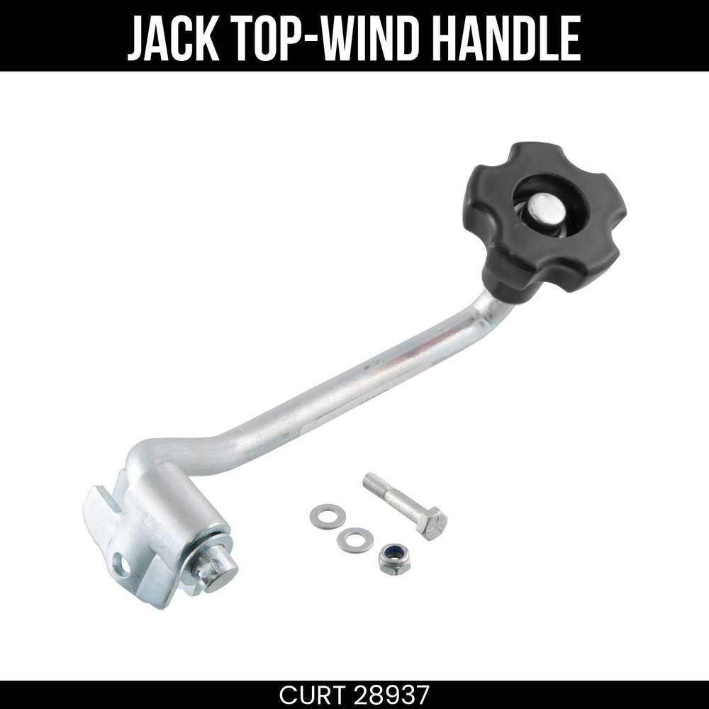 CURT Replacement Trailer Jack Top Wind Handle 28937