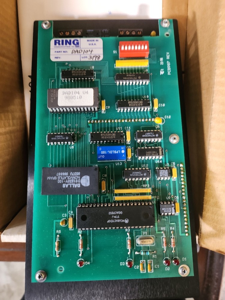 RING-MASTER DAD104 DIGITAL ANNUNCIATOR DISPLAY MODULE