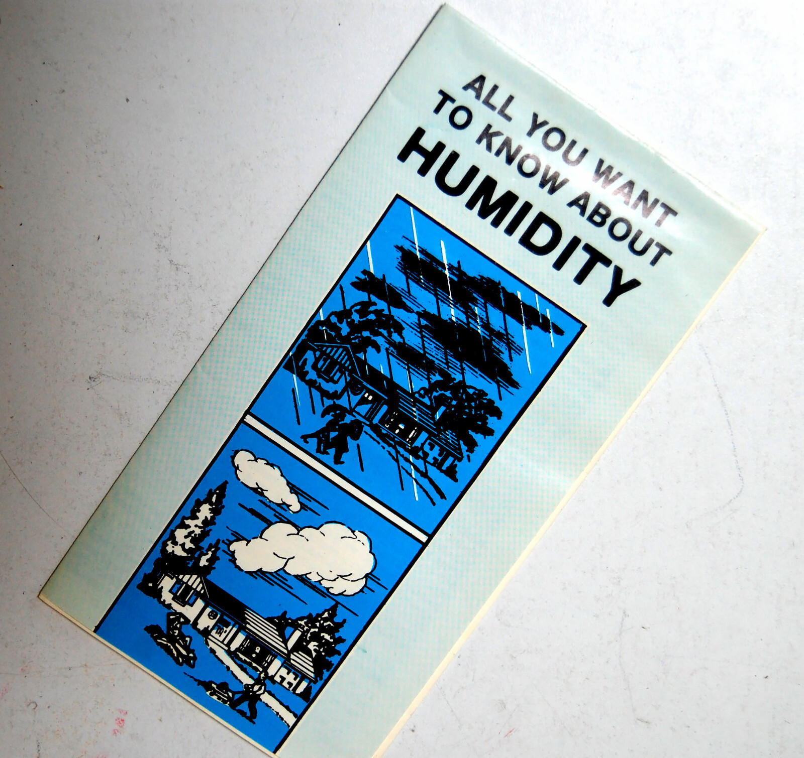 Vintage Taylor Model 5535 Comfortguide Hygrometer LNIB Measure Humidity