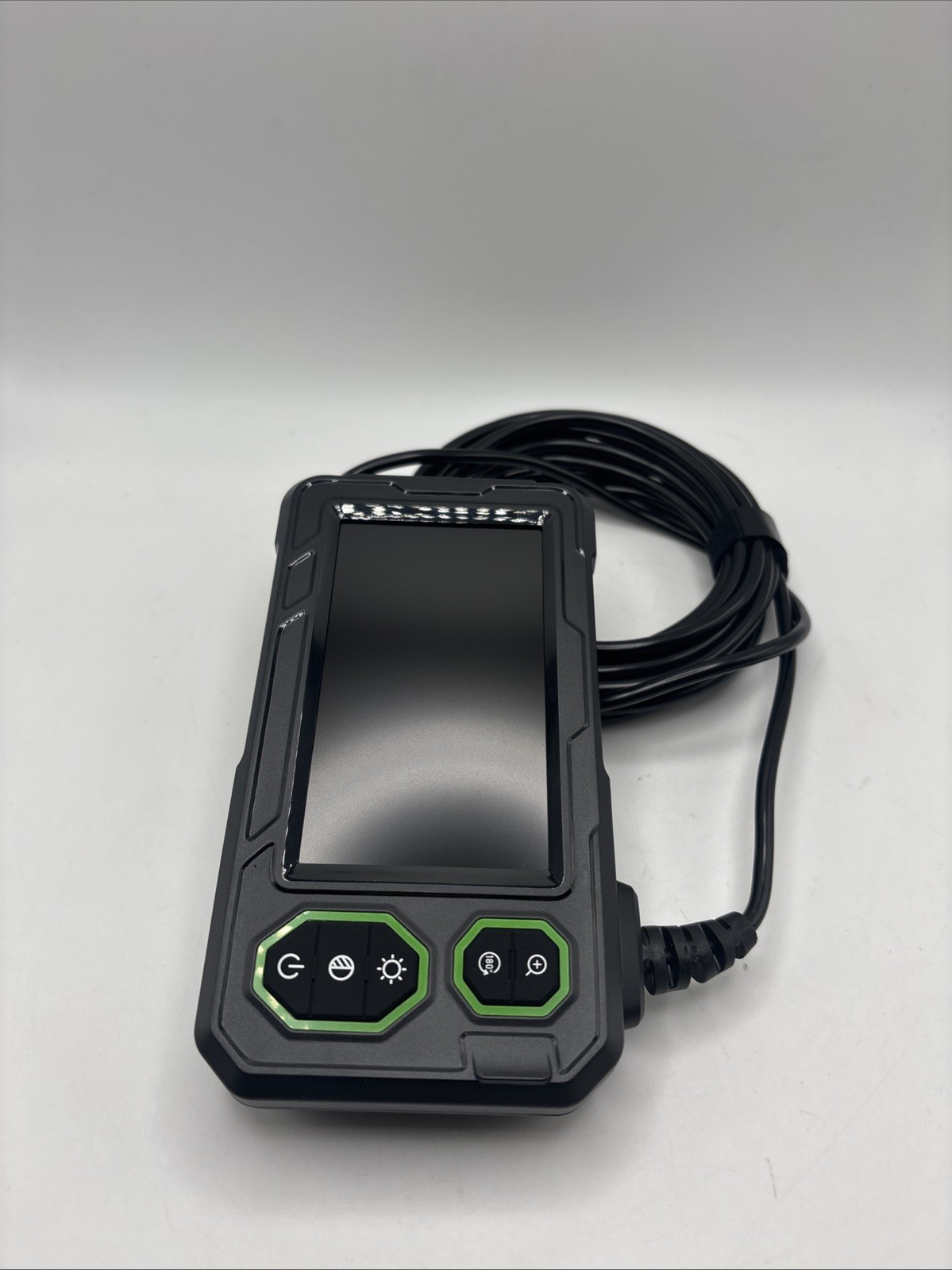 HD Endoscope Inspection Camera 4.3” LCD Screen LED Borescope 16.4ft IP67 Tool