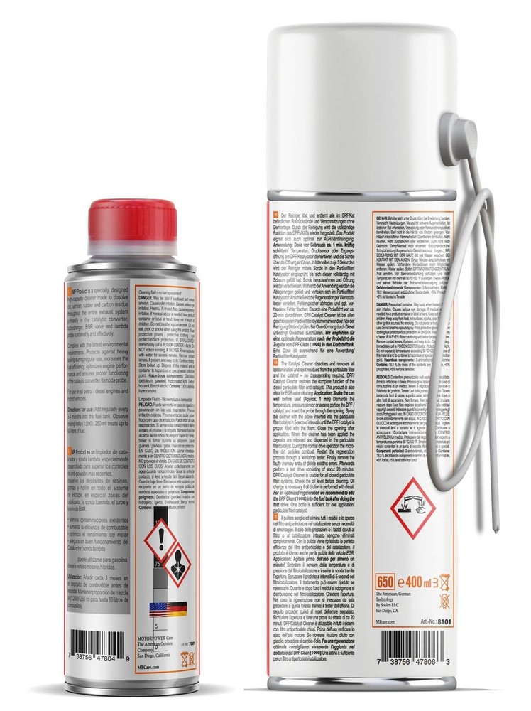 Catalytic Converter Cleaner new technology effective cleaning solution kit