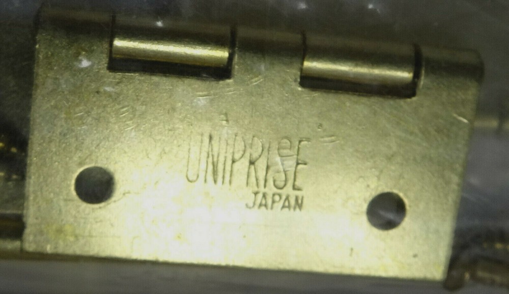 Uniprise Fixed Pin Butt Hinge Shutter Hardware No. 3A 2 Pairs NOS