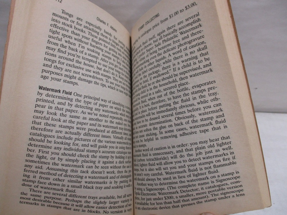 Stamp Collecting Complete Easy Guide to World's Most Popular Hobby Charles Adams