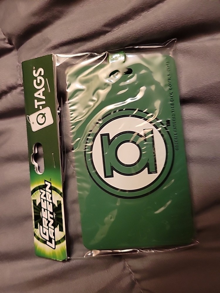 GREEN LANTERN LUGGAGE TAGS Q-Tags  LOOT CRATE