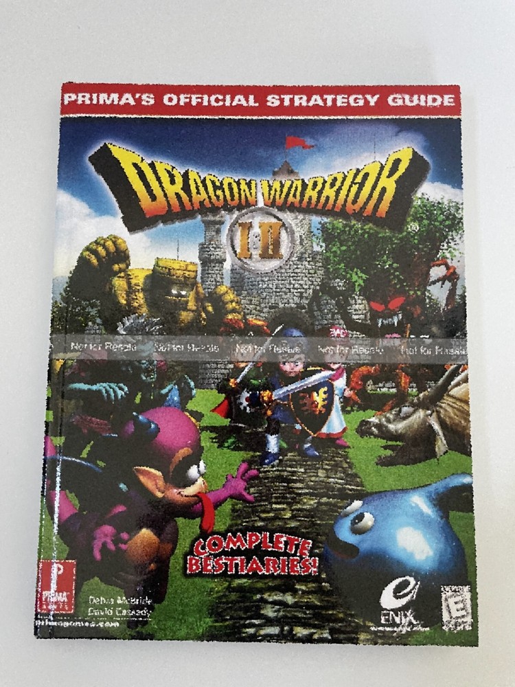Dragon Warrior I & II Strategy Guide