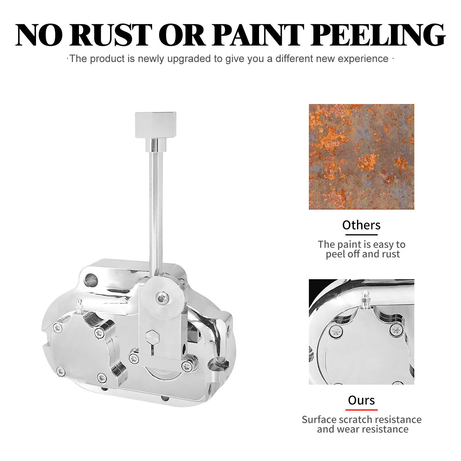 Chrome Reverse Gear Clutch Gearbox For Harley Touring Road Street Glide 14-2020