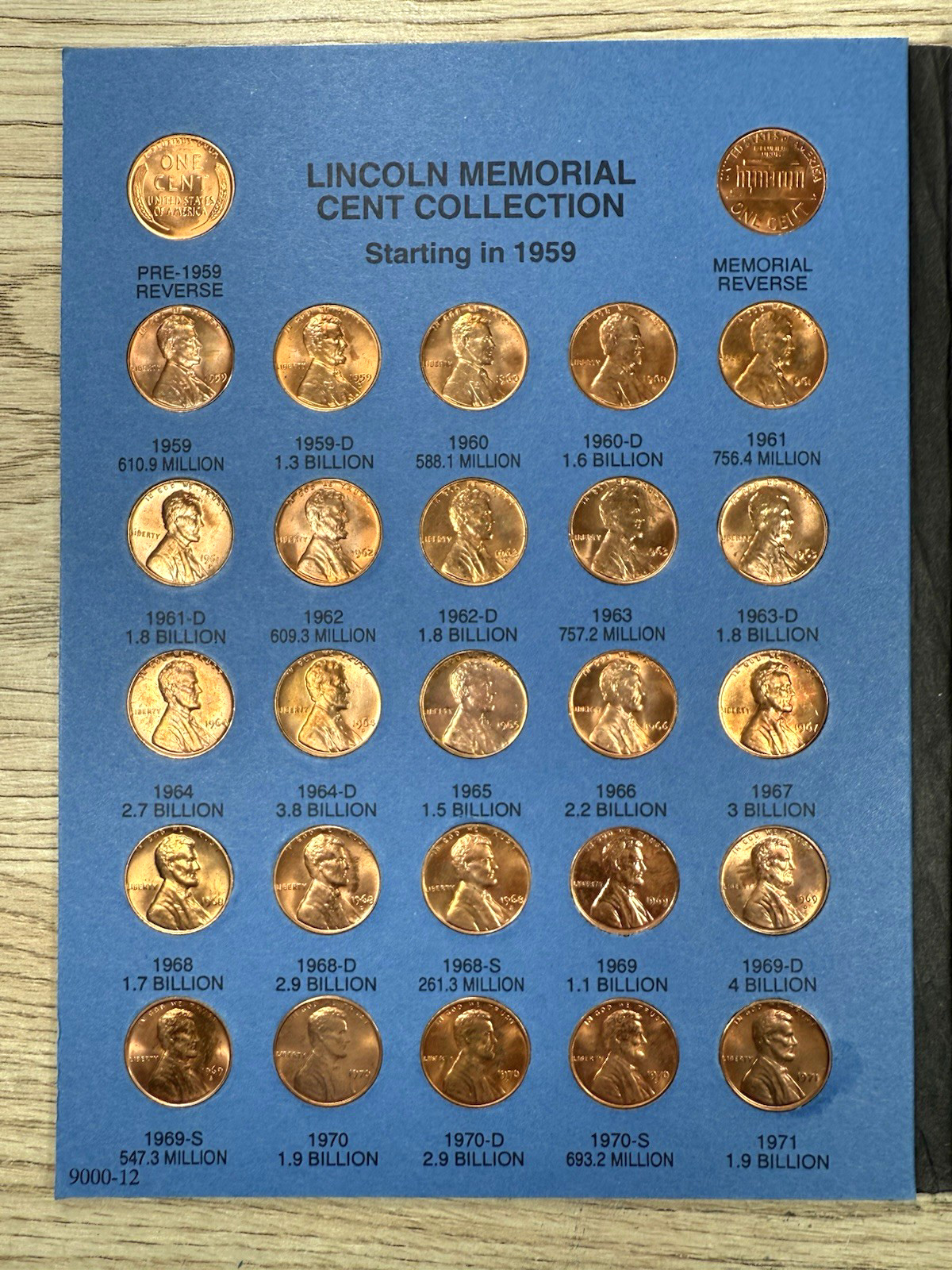 ** 1909-2025 LINCOLN CENT SET- 291 COINS- BU COINS/ SEMI KEYS- PRICED TO SELL **