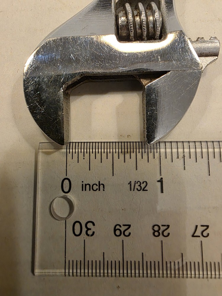 6" Adjustable Wrench Drop Forged Japan