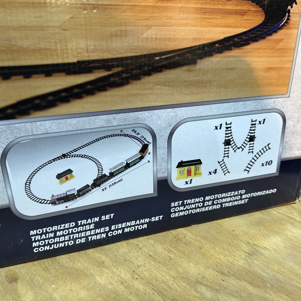 Western Express Motorized Train Set 23 Pieces New In Box