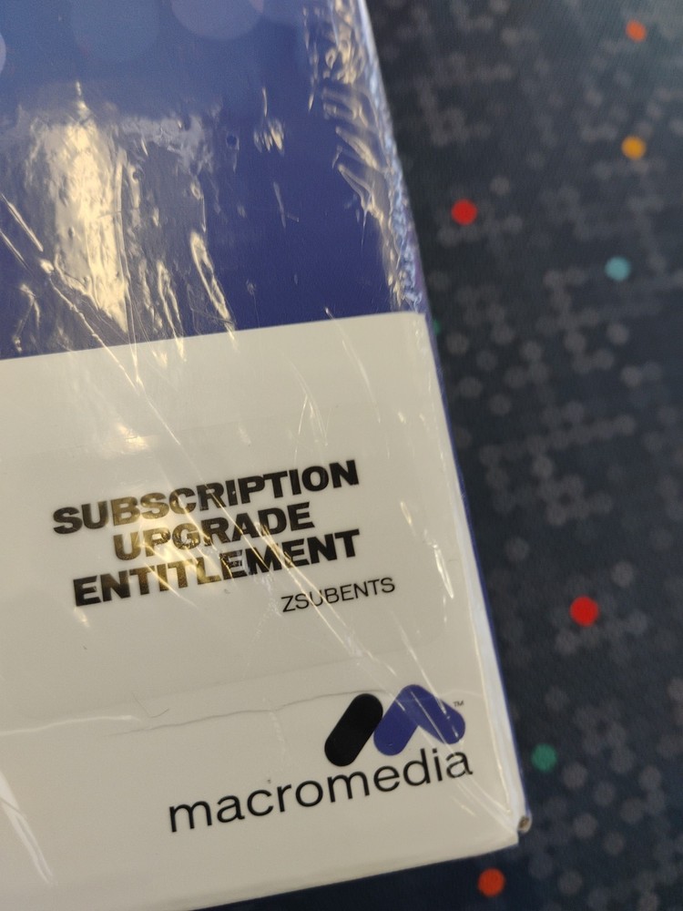 ColdFusion Server Enterprise ZCF50SENT, Macromedia Coldfusion5, 1995-2001