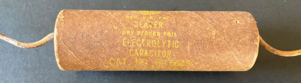 Cornell Dubilier Beaver BR 5045 Capacitor *Not Tested*