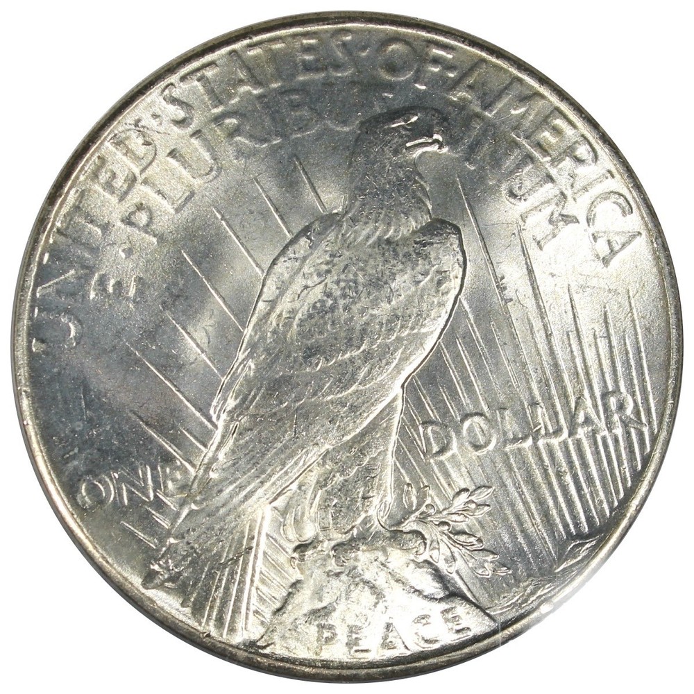1927 Peace Dollar PCGS MS63 Better Date $1 Uncirculated