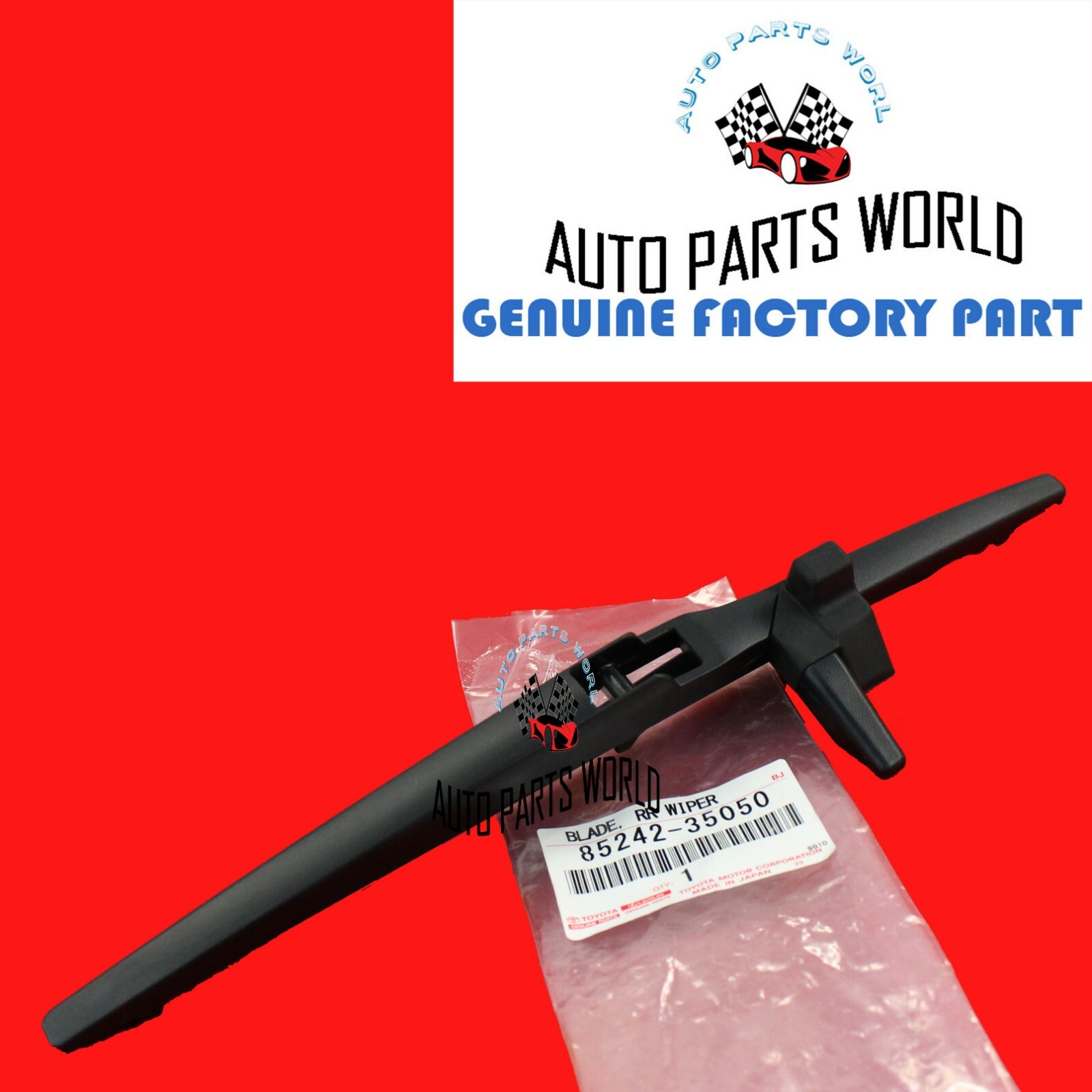 NEW GENUINE OEM TOYOTA 2010-2024 4RUNNER REAR WINDOW WIPER BLADE 85242-35050