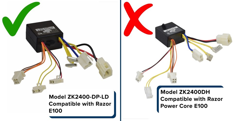 4-Wire Control Module for the Razor E100, E125, E150, and E175