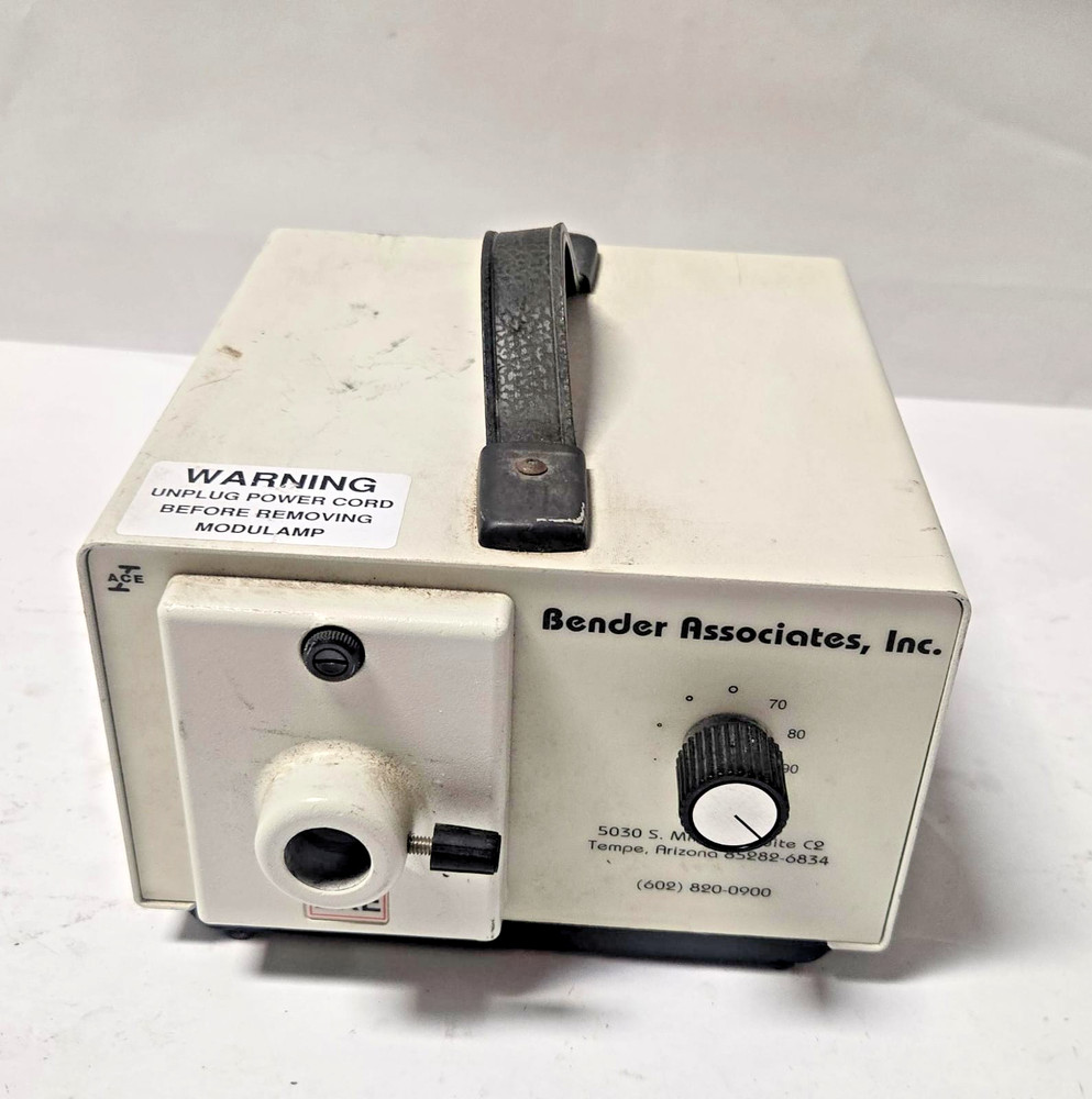 Fostec Fiber Optic Light Source 20500./17 Bender